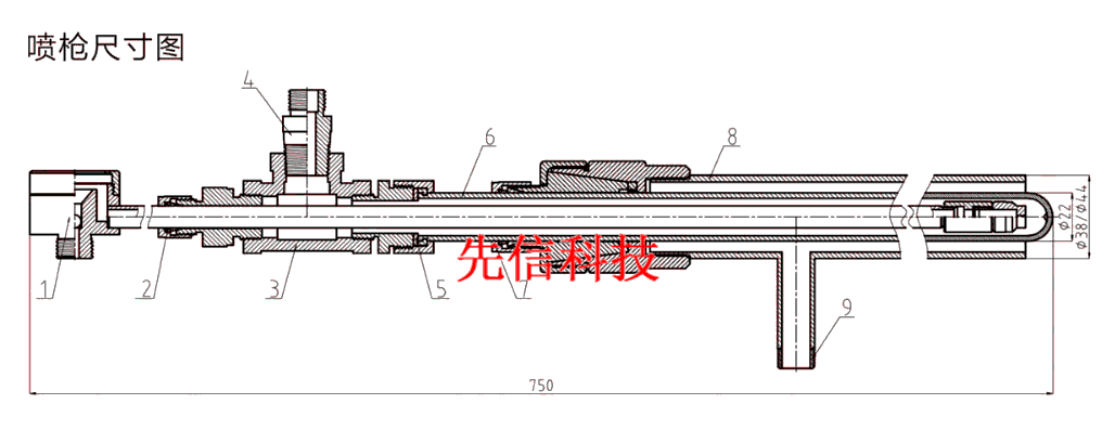 TXG型霧化噴槍(圖3)